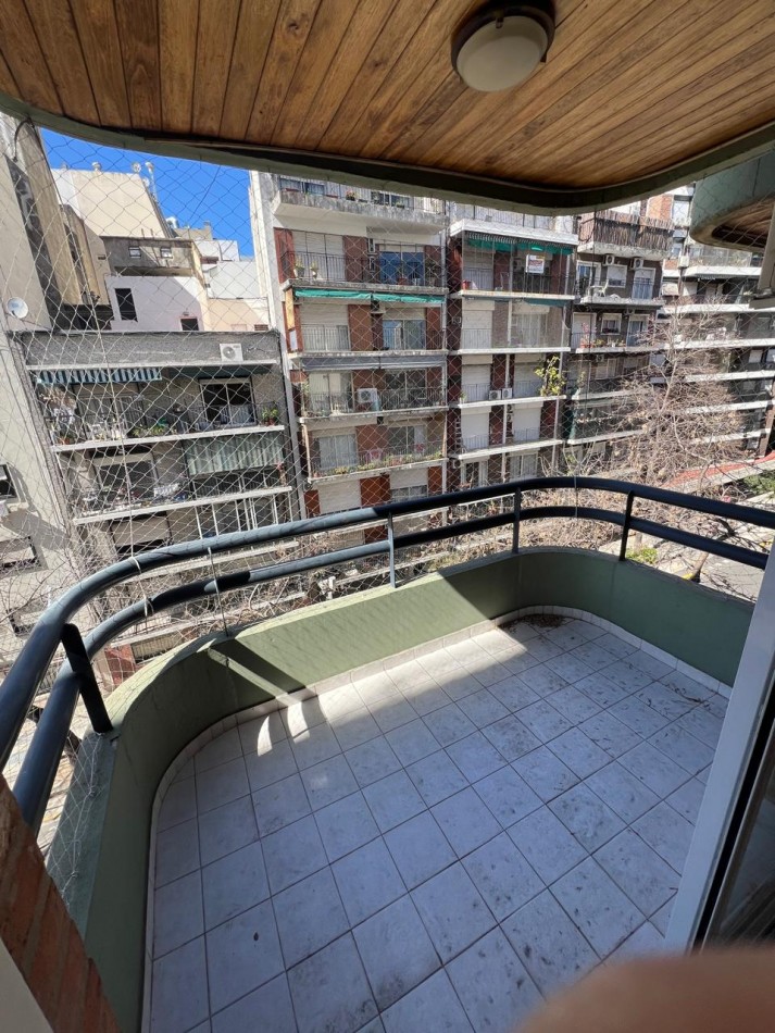  Monoambiente devidido frente balcon colegiales alquiler